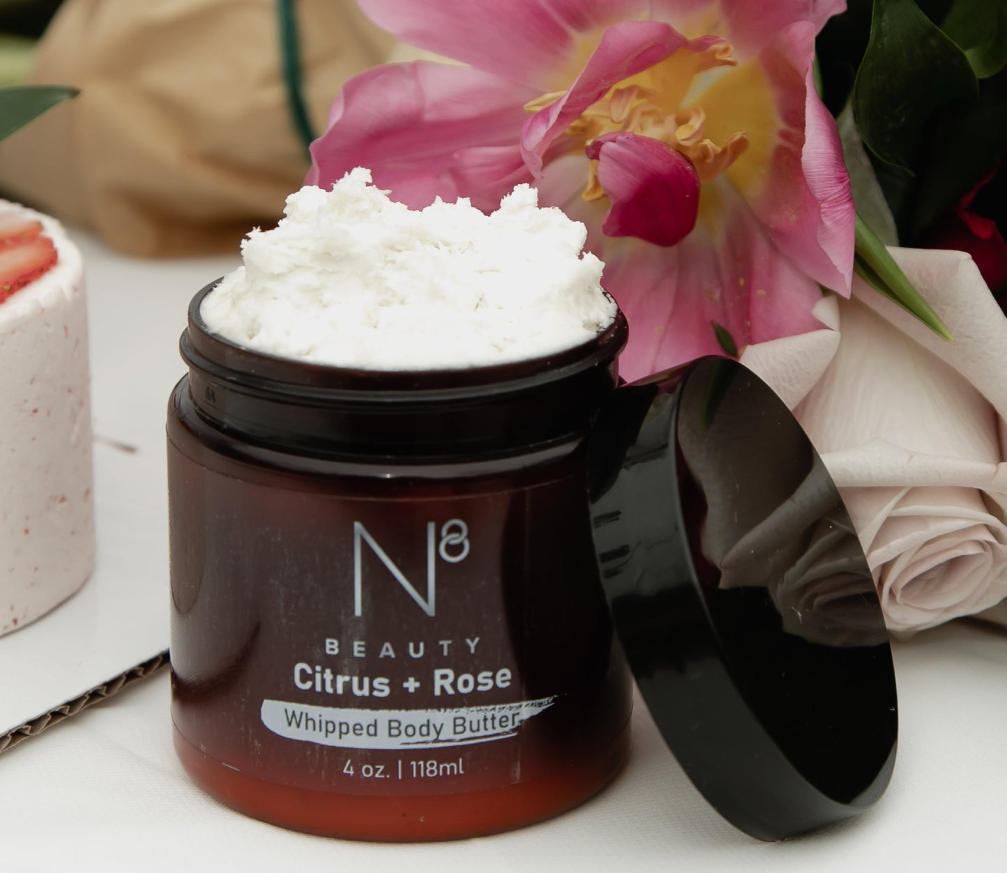 Citrus + Rose Whipped Body Butter