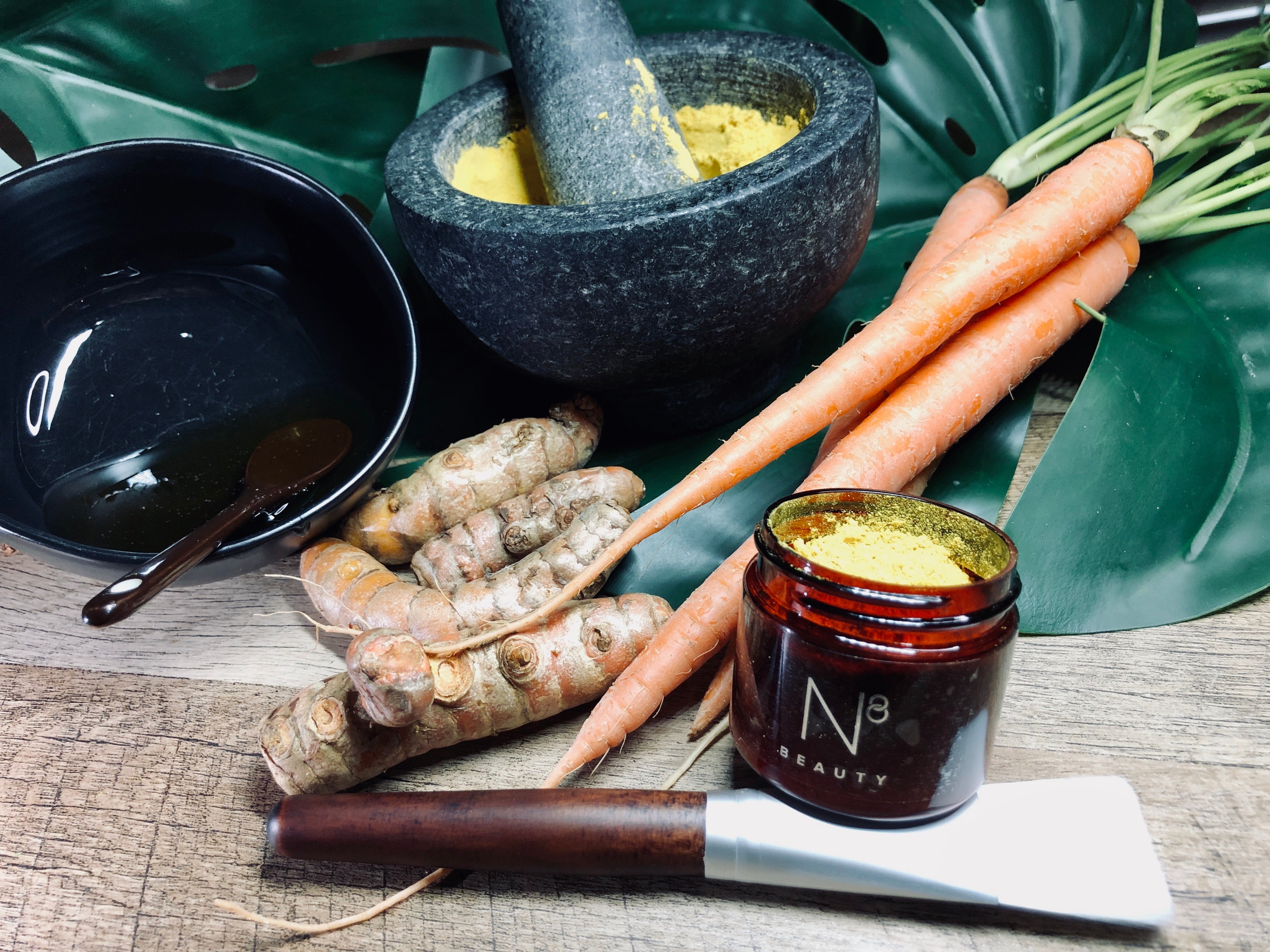 Turmeric & Honey Clay Mask