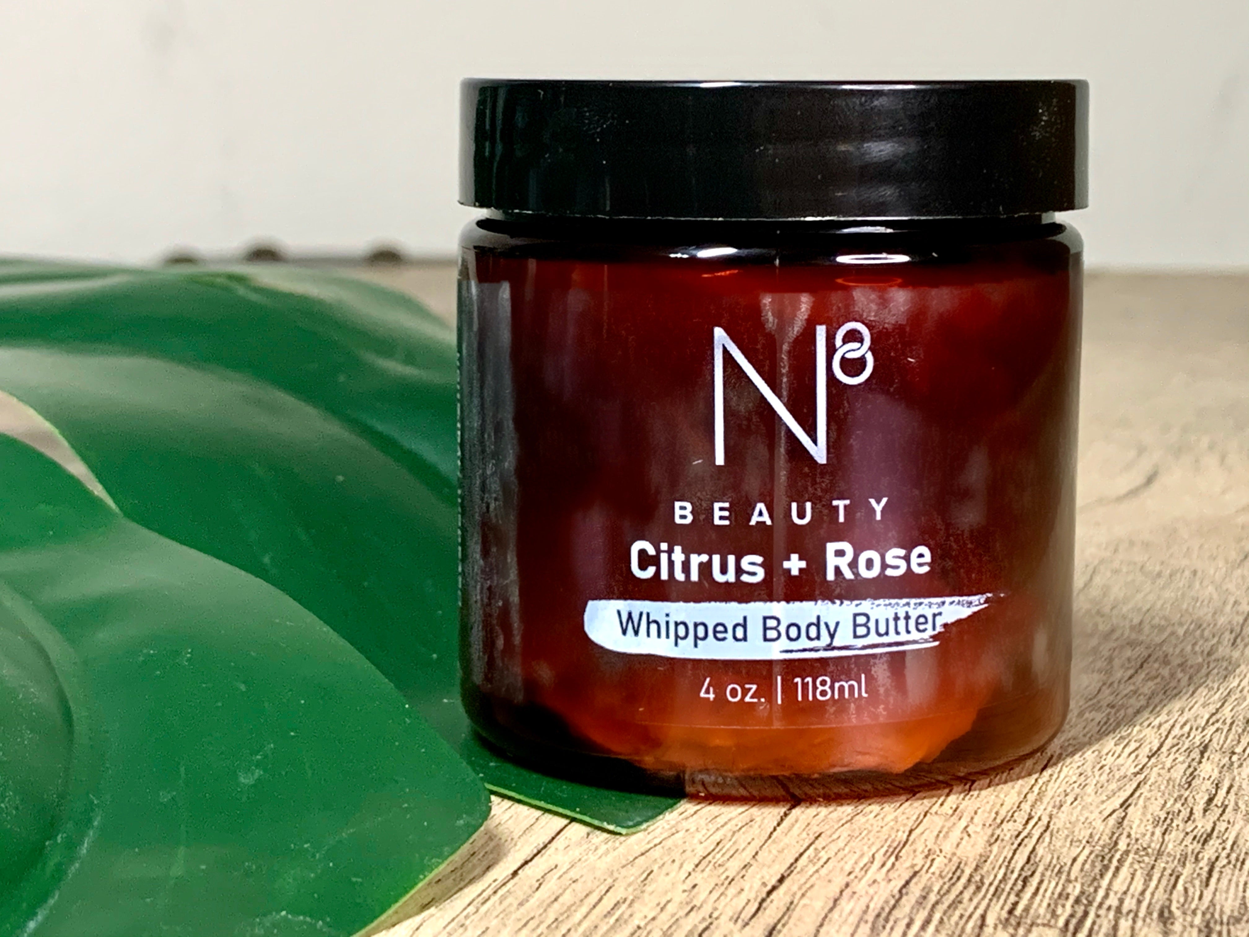 Citrus + Rose Whipped Body Butter
